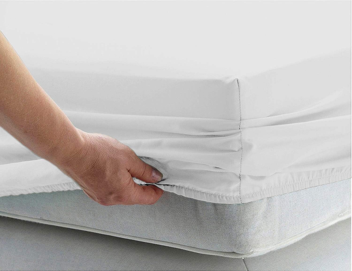 Sábana Bajera Con Elástico 150/160x200 | 100% Algodón