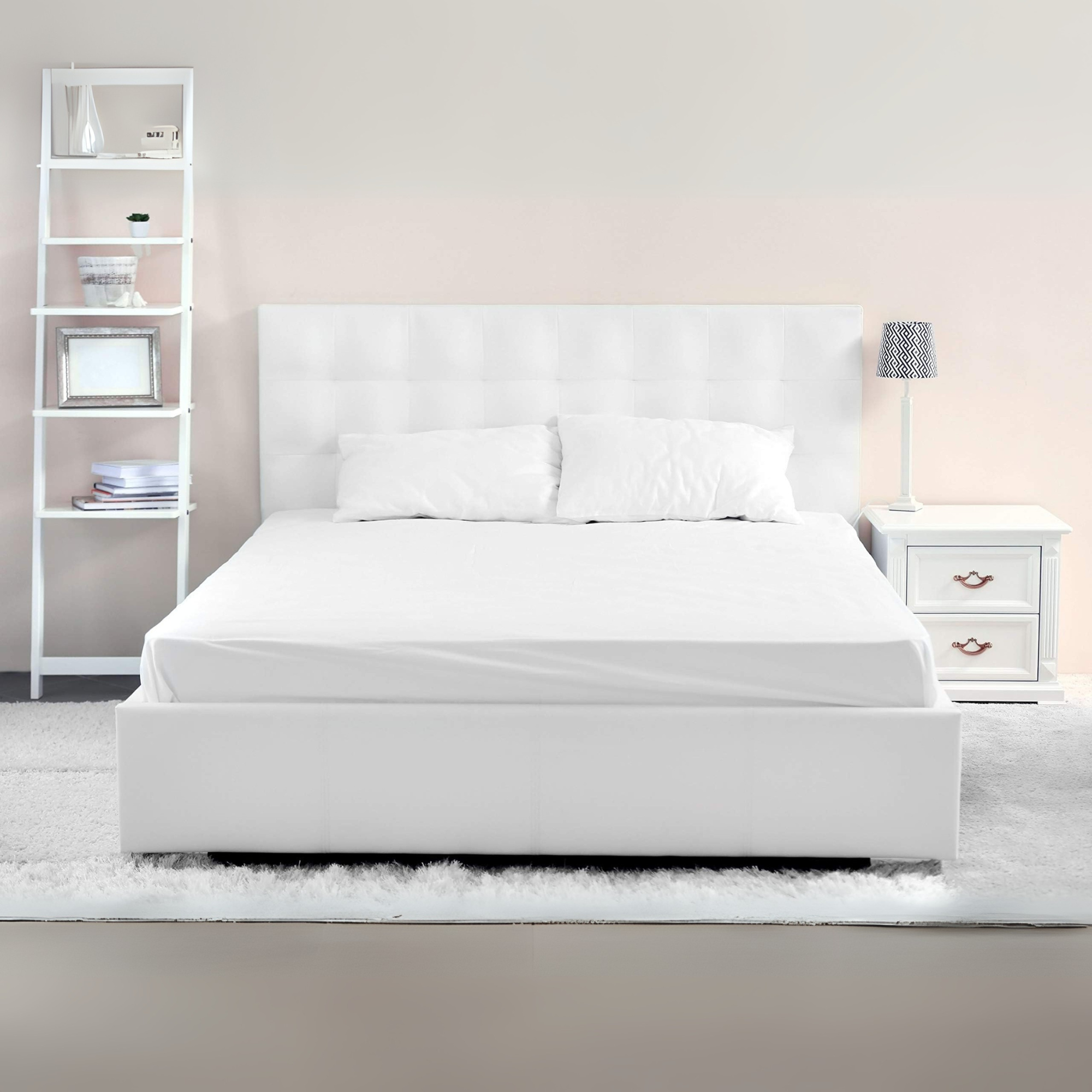 Sábana Bajera Con Elástico 90x200 | 100% Algodón