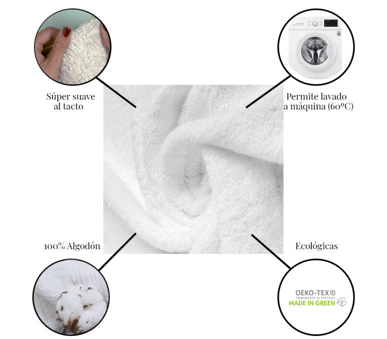 Toalla 450gr 30x50 | 100% Algodón